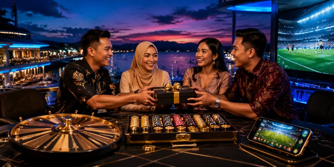 Meja Baccarat, Roulette dan Blackjack dengan Dealer Sebenar